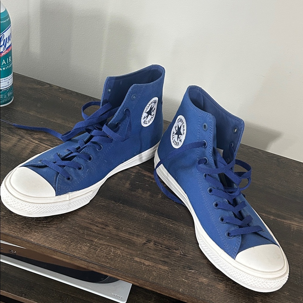 Converse Blue High-Top Sneakers